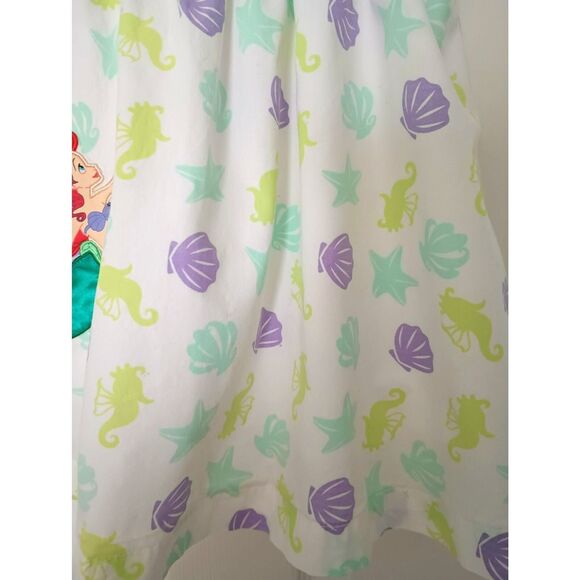 Disney Little Mermaid Girls Sundress White Size 4 - Picture 3 of 7